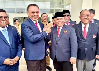 Ketua KONI Lampung Hadiri Pelantikan KONI Banten