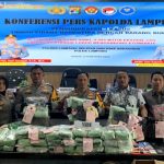 Polda Lampung Gagalkan Peredaran Narkoba