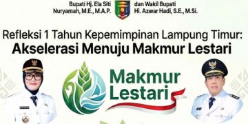 Satu Tahun Kepemimpinan Ela-Azwar di Lampung Timur