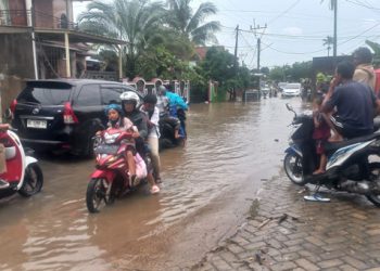 Banjir Landa Kota Bandar Lampung