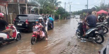 Banjir Landa Kota Bandar Lampung