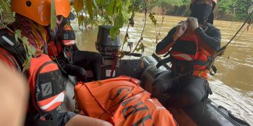 Korban tenggelam di Way Kanan Lampung