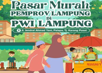 Pasar Murah PWI Lampung