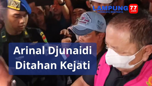 Arinal Djunaidi Ditahan Kejati