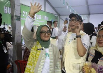 Gubernur Lampung Rahmat Mirzani Djausal Hadiri UMKM Expo Lampung Timur 2026