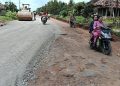 Jalan rusak di Lampung Timur diperbaiki