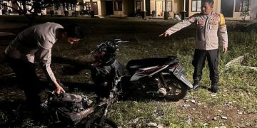 Motor Pelaku Curanmor di Lampung Dibakar Massa