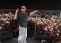 Denny Caknan tampil menghibur penonton di acara HUT Lampung Timur