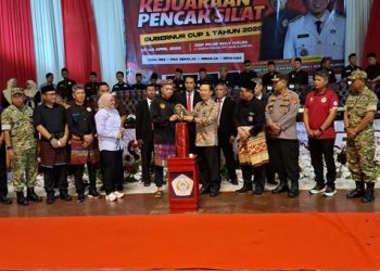 Sekdaprov Lampung Marindo Kurniawan Buka Kejuaraan Pencak Silat Gubernur Cup 2026