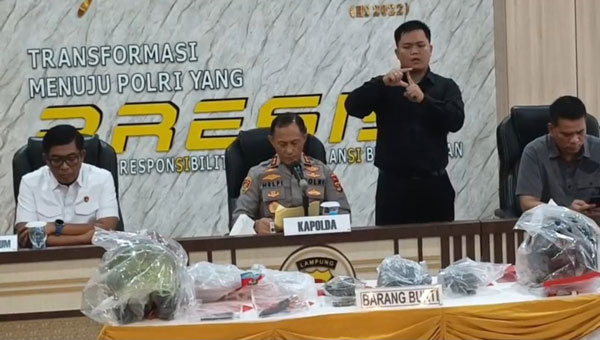 Kapolda Lampung Irjen Helfi Assegaf