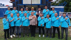 Kapolres Kunjungi PWI Way Kanan