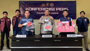 Polres Way Kanan Ungkap Kasus Penipuan hingga Tambang Emas Ilegal