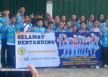 20 Atlet Aerobik Lampung di Kejuaraan Gymnastic Jakarta Open 2026