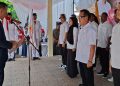 Ketua KONI Provinsi Lampung Taufik Hidayat melantik pengurus KONI Tulang Bawang Barat
