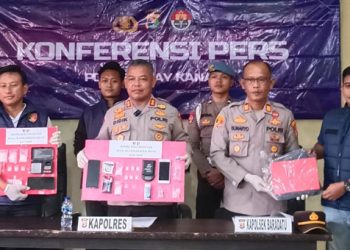 Polres Way Kanan Tangkap 3 Pelaku Diduga Pengedar Sabu