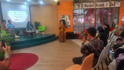 Talkshow literasi keuangan di FEB Unila