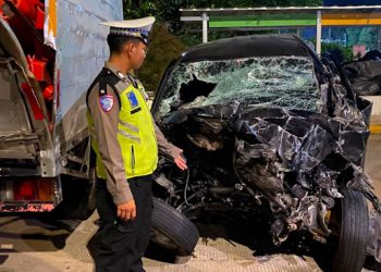 Kecelakaan di Tol Lampung-Palembang