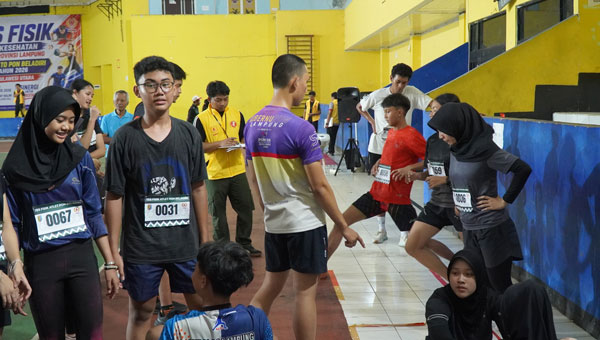 KONI Lampung Gelar Tes Fisik Atlet Jelang PON Bela Diri 2026