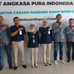 PWI Lampung Audiensi dengan PT Angkasa Pura Bandara Radin Inten II