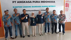 PWI Lampung Audiensi dengan PT Angkasa Pura Bandara Radin Inten II