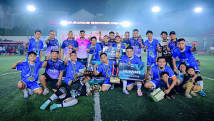 De Veteran Juara Turnamen Mini Soccer SMFC Lampung 2026