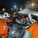 Kecelakaan di Natar Lampung Selatan