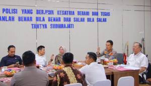 Anggota Komisi III DPR RI Sudin Kunjungan Kerja Spesifik ke Polresta Bandar Lampung