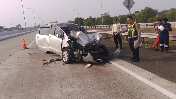 Kecelakaan di Tol Lampung