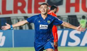 Pemain Persib Bandung Mariano Peralta