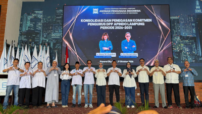 Pengurus Apindo Lampung Silaturahmi Jelang Pelantikan
